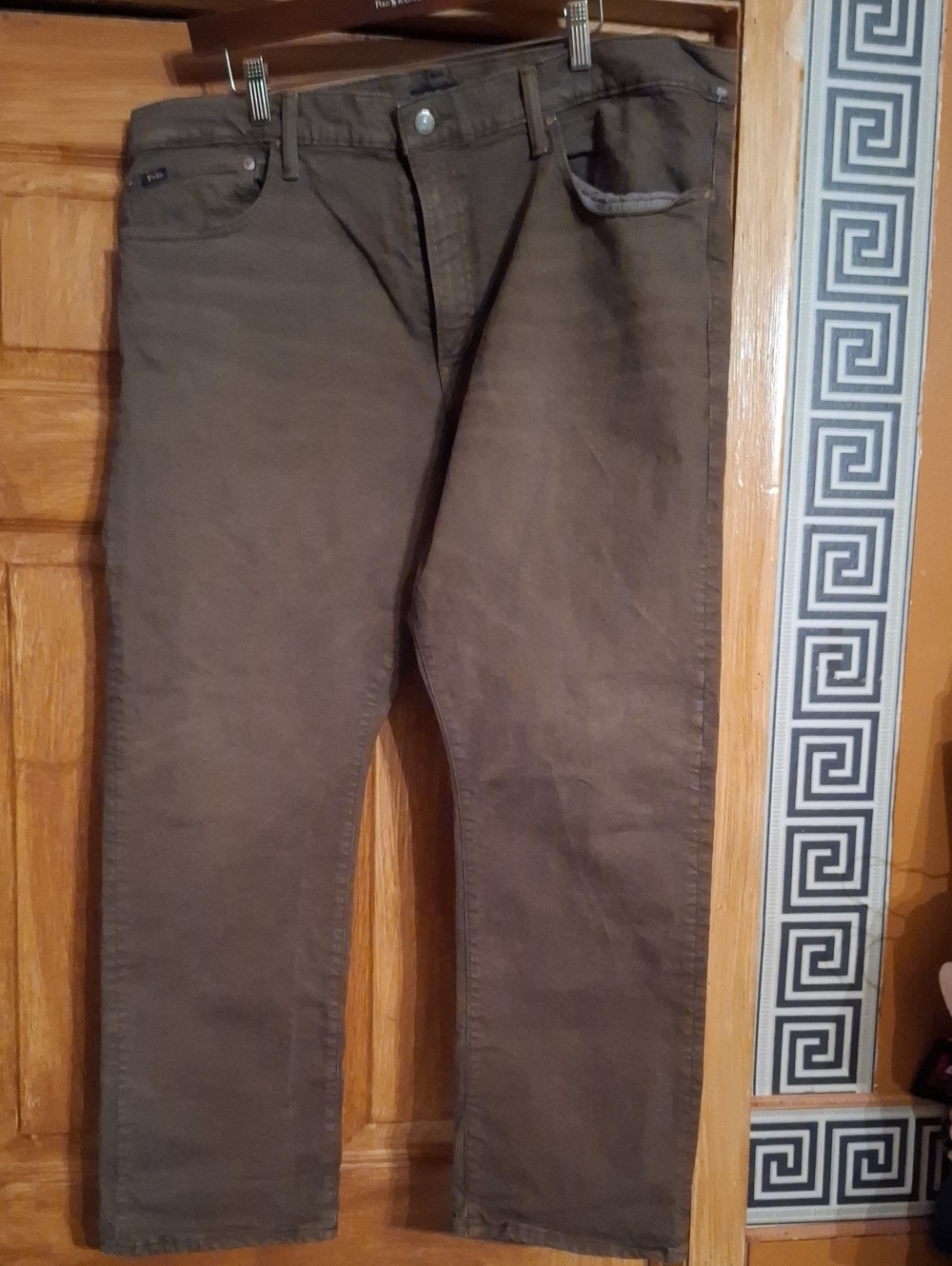 Polo by Ralph Lauren Men's Brown Straight Jeans